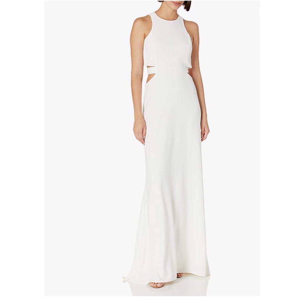 Halston Heritage Women's Sleeveless Gown Dress